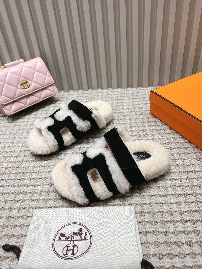 Hermes Slippers